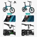 Fiido X Vélo électrique Pliant 350 W – Image 5