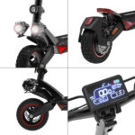 Trottinette électrique UrbanGlide AR5 PRO 48v – 800W – 10Ah – Image 4
